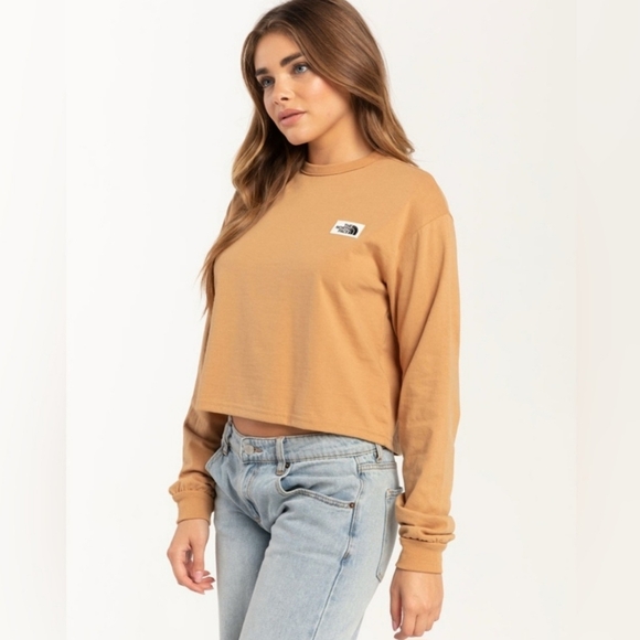 The North Face Tops - The North Face Women's Heritage Patch Long Sleeve T- Shirt